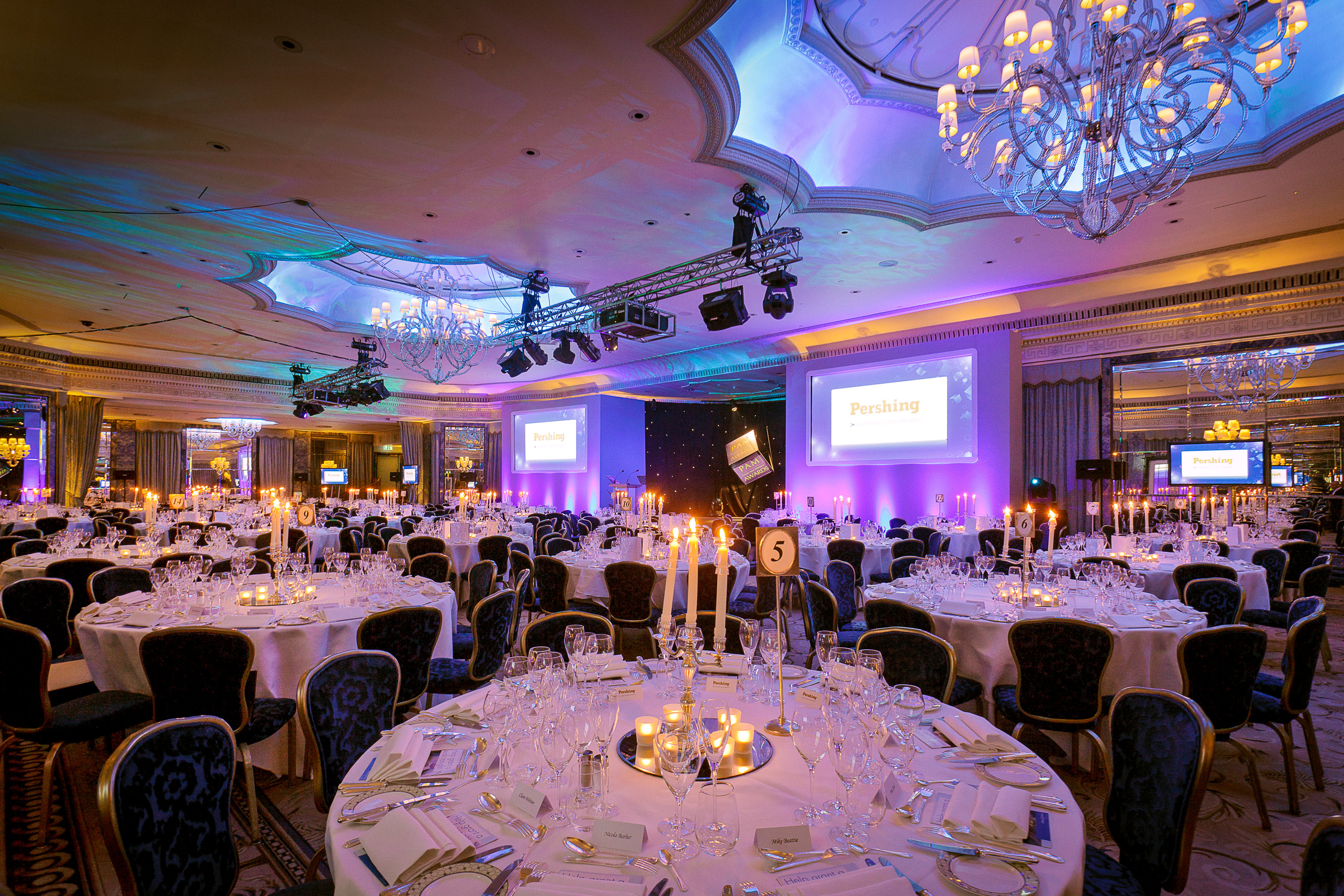 The Dorchester Awards Event venue photography, London