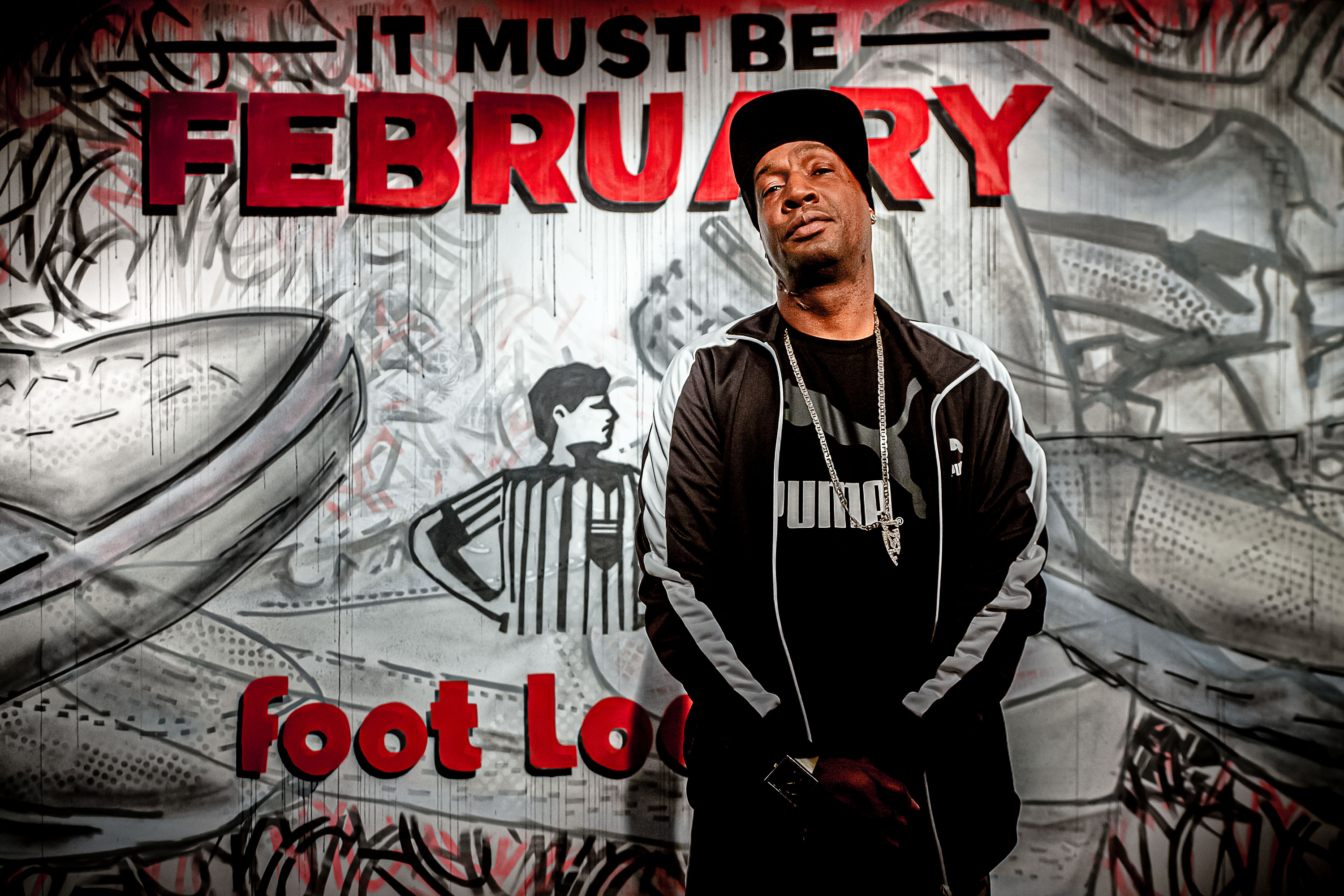 Foot locker it must be February brand photo
