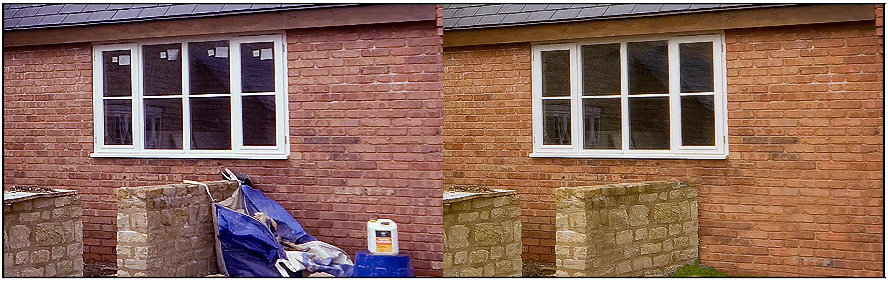 Photograph Retouching of windows
