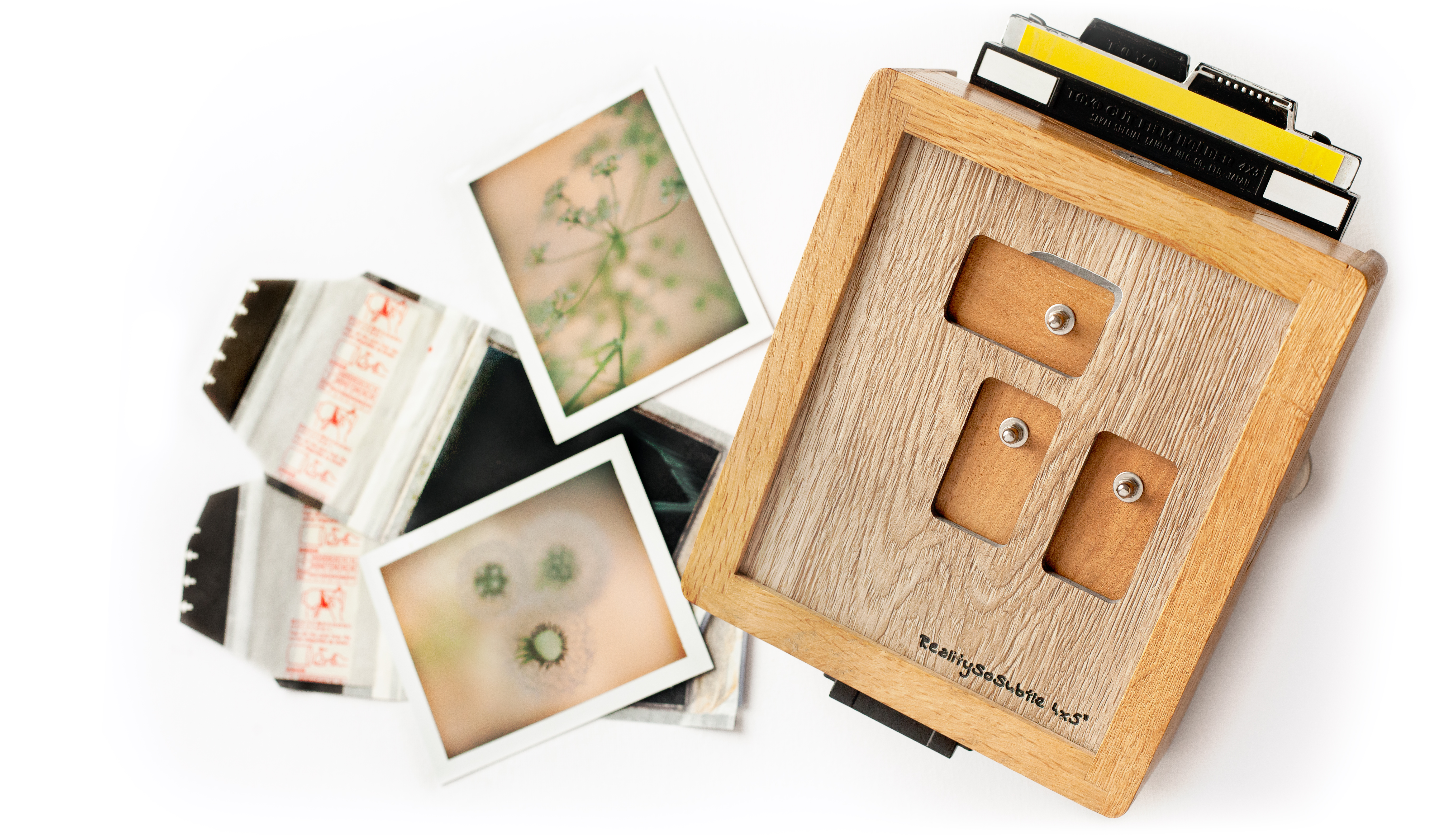 RealitySoSubtle Pinhole camera and instant film